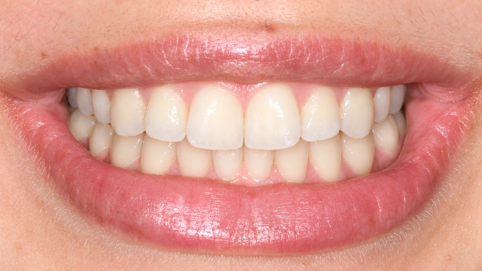AI-generated illustration of a lighter tooth shade, not a clinical treatment result.